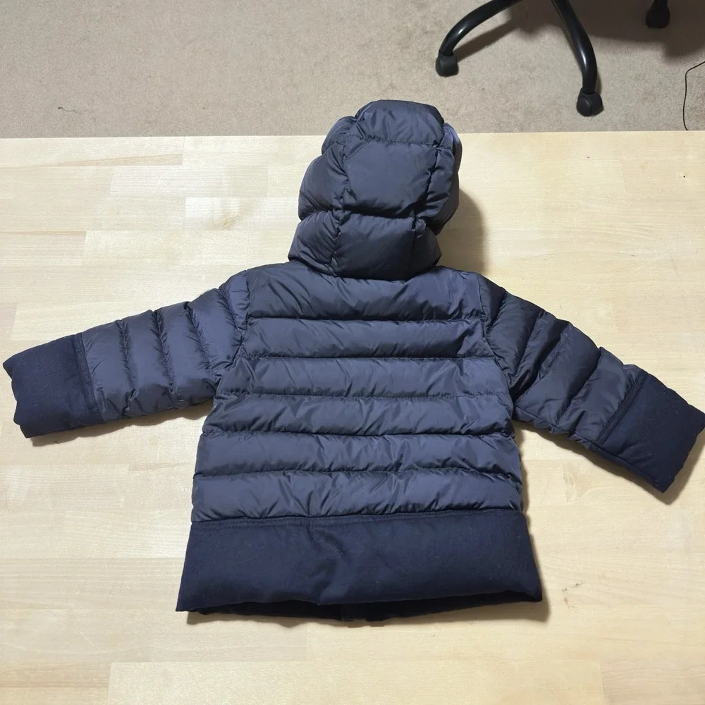 Moncler Kids‎ Blue Down Puffer Jacket Coat Size 12-18 Months Ski Snow Outdoors